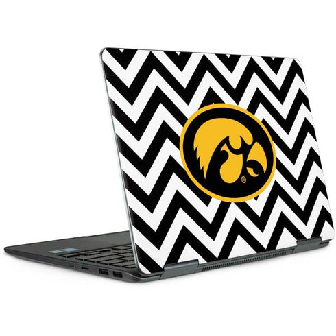 University of Iowa Hawkeyes Chevron Print Notebook 9 Pro 13in (2017) Skin